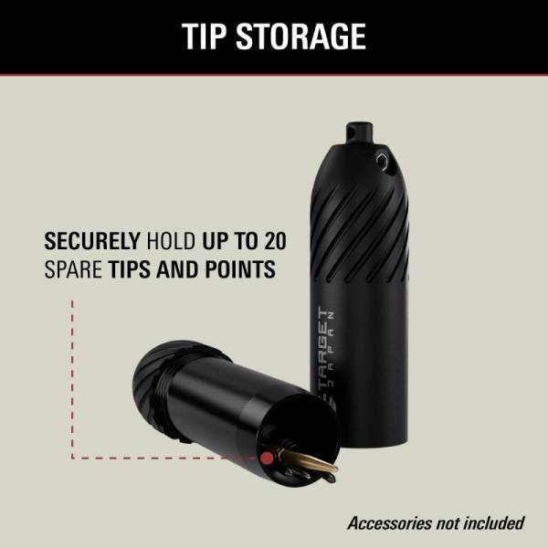 Dartspitzen Aufbewahrungsbox Aluminum Schlüsselanhänger schwarz