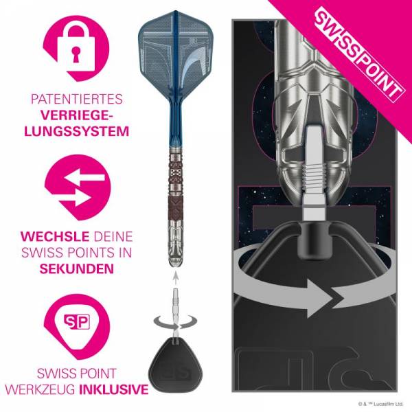 Steel Dartset Starwars Mandalorian 95% 2026