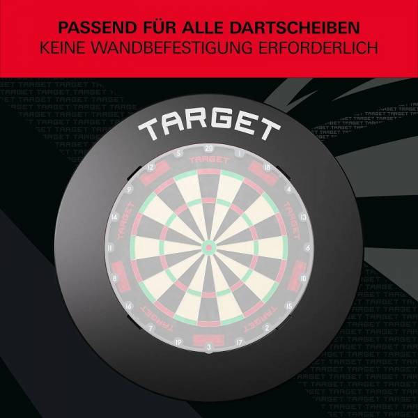 Target Notched Surround – Schwarz