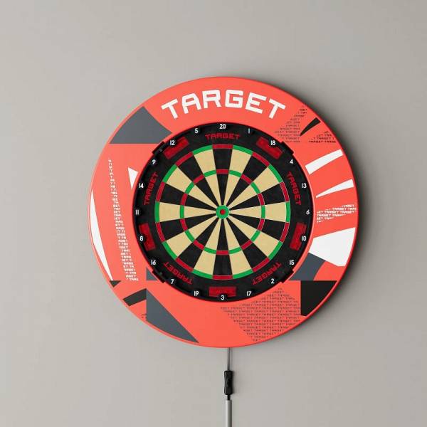 Target Patterned Notched Surround – Rot