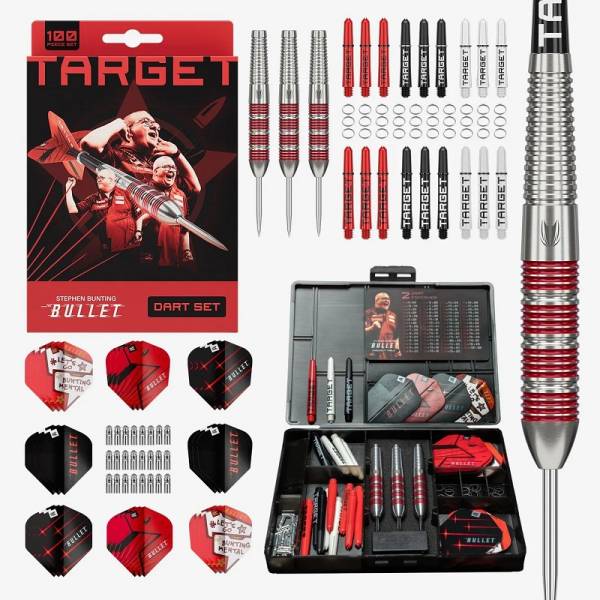 Target Stephen Bunting 100-teiliges Messing-Dartset – 22 g
