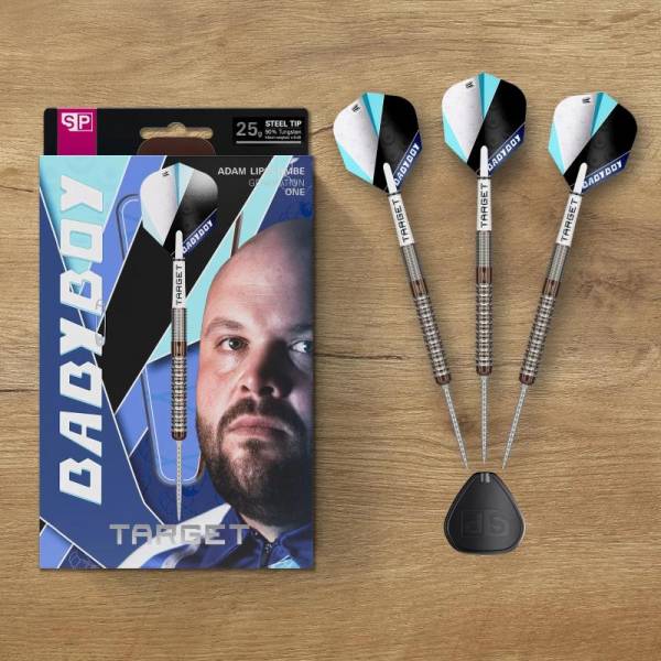Target Adam Lipscombe 90% Swiss Point Steel Tip Darts
