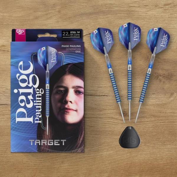 Target Paige Pauling 90% Swiss Point Steel Tip Darts