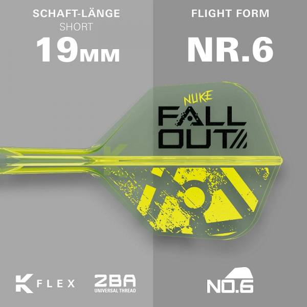 Target Luke Littler Nuke Fallout 90% 19g Soft Tip Darts 2026