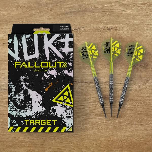 Target Luke Littler Nuke Fallout 90% 19g Soft Tip Darts 2026