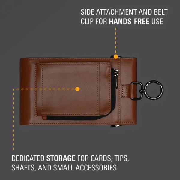 Darttasche Milli Case karamel