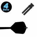 4 Flight Schutz Set (12 Stk) Empire Alu schwarz