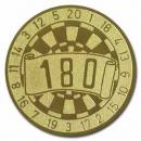 Pokal Emblem Dart 180 Gold