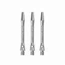 45 mm Schaftset (3 Stk) Aluminium silber