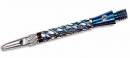 Schaftset Top Spin, lang, Blau mit Gravur