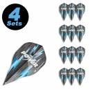 4 Flight Sets (12 pcs) Edge Phil Taylor The Power