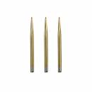 36 mm Wechselspitze Steel (3 Stk) gold
