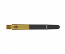 Shaft set (3 pcs) Carbon Titanium gold