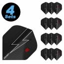 4 Flight Sets (12 Stk) Standard Phil Taylor Generation 5