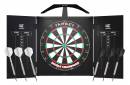Dartboard mit Kabinett World Champion mit LED Beleuchtung "ARC"