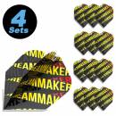 4 Flight (12 pcs) Dimitri van den Bergh 80% Pro Ultra N06