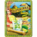 Blechschild - Caipirinha - 15 x 20 cm