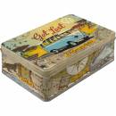 Vorratsdose flach L - VW Bulli - Get Lost! - 2,5 Liter